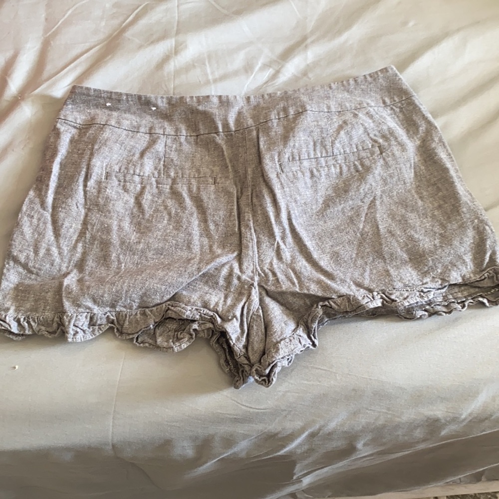 Ann Taylor Loft Ruffle Shorts - Picture 4 of 8